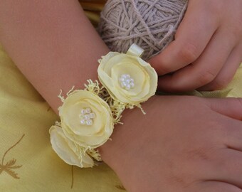 toddler wrist corsage