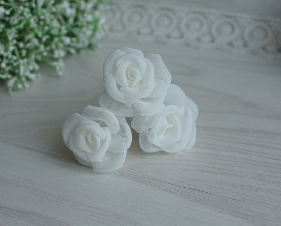 Ivory Rose Hair Pins bridal Rose Hair Pins wedding Hair Pins