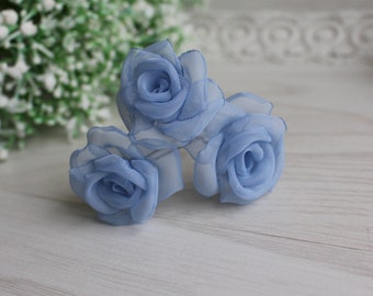 Pince Cheveux Orange Épingles à Cheveux En Rose SCF2017 - Lot De 5 - Pour Mariage, Demoiselle D'Honneur - Couleur Orange Demoiselle Honneur Coiffure