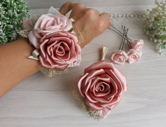gold corsage bracelet