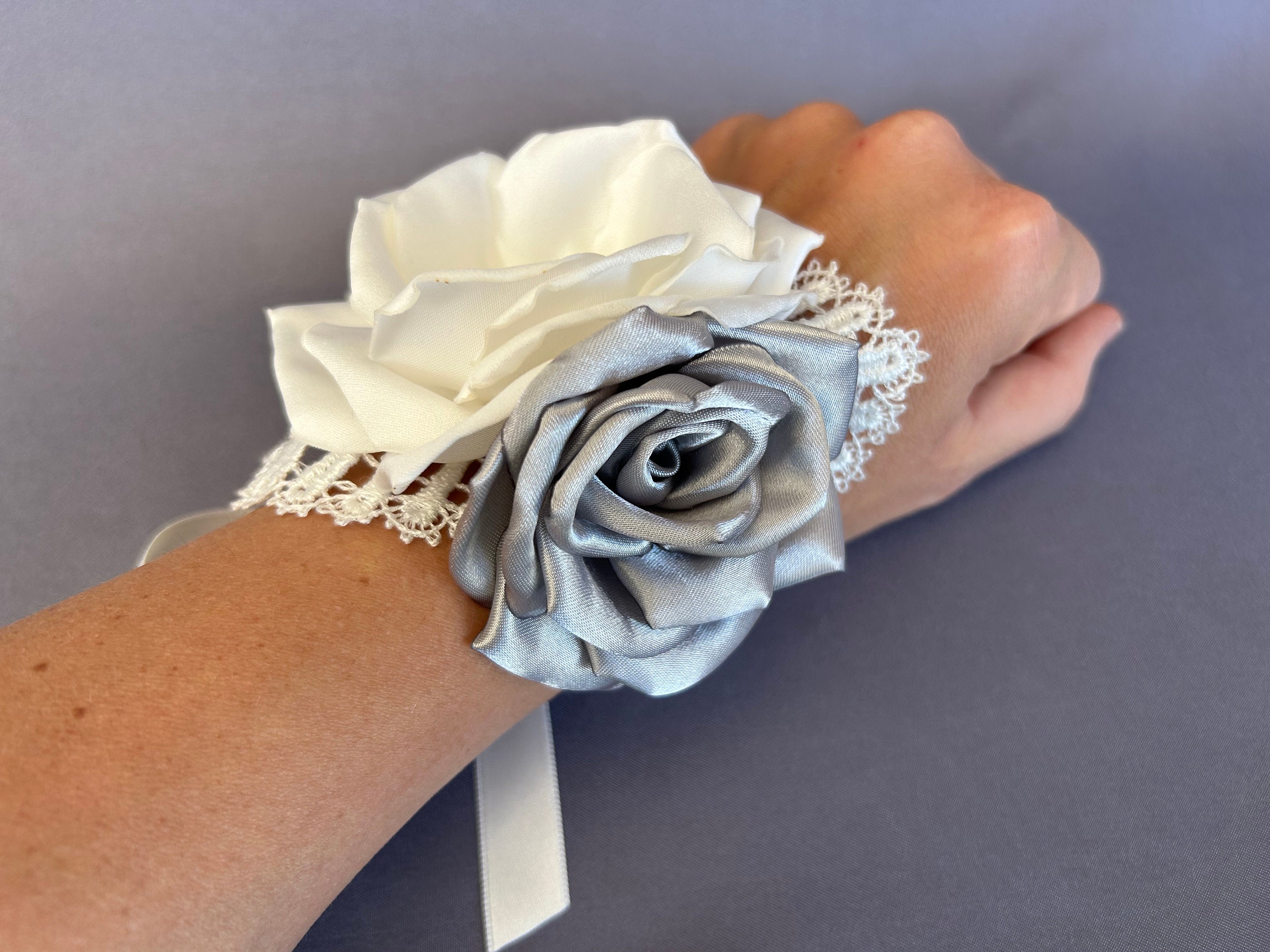 Rose Wrist Flower Brats Corsage Wristband Hand Flowers Bracelets Band For  Wedding Bridesmaid Bridal Shower Prom Party - Artificial Flowers -  AliExpress