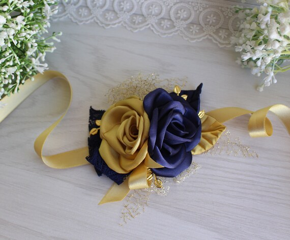 gold corsage bracelet