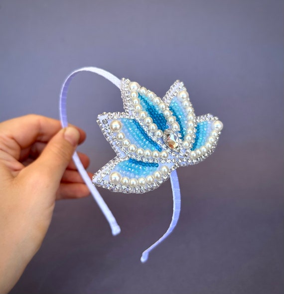 Fascia per capelli con strass per donna ragazze elegante cerchio