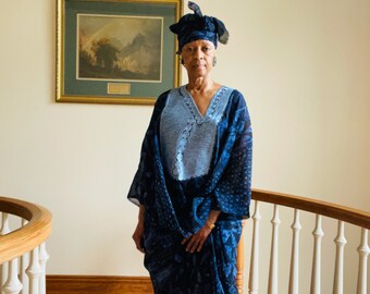 boubou africain batik