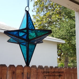 3D Star 5 Stained Glass image 1