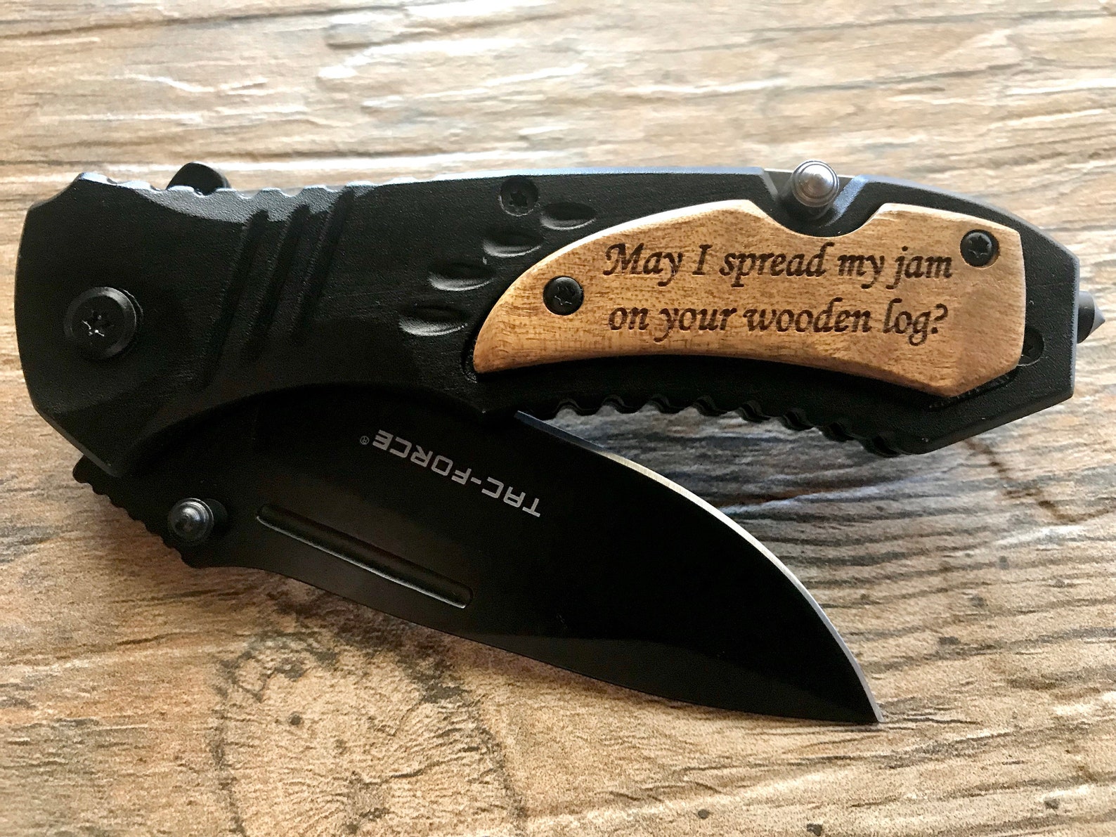 Custom Pocket Knife Gift for Him Gift for Boyfriend Funny Etsy