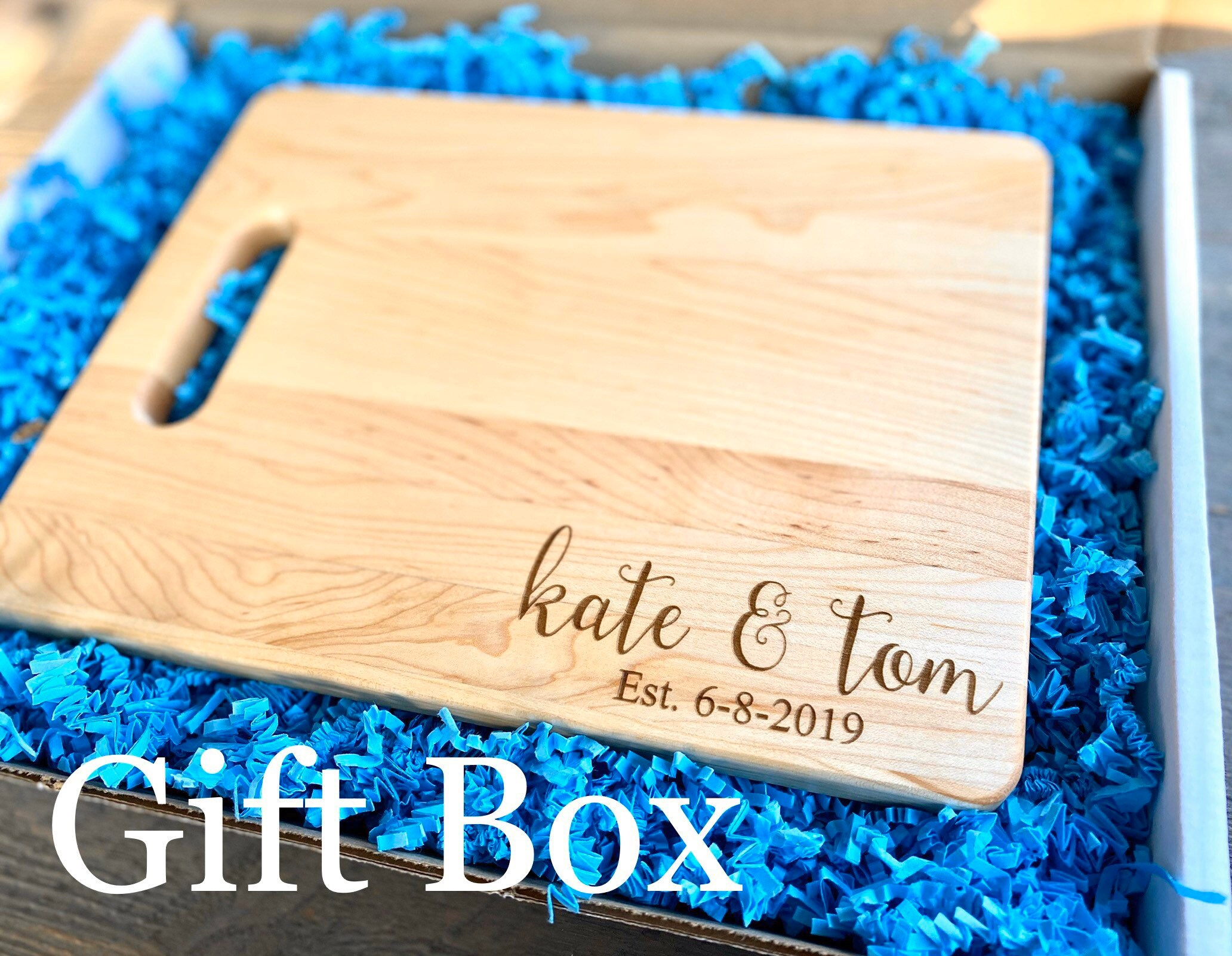 Custom Cutting Board Wedding Gift Personalized Couple Gift Etsy