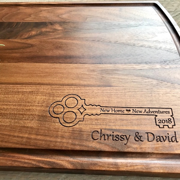 Closing Gift, Realtor Gift, New Home, Housewarming Gift, Cutting Board, Real Estate Marketing, Realtor Logo, Closing Gift Real Estate