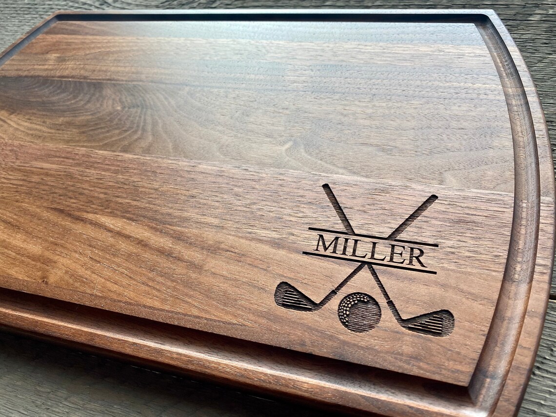Golf gift Cutting Board Fathers Day Gift Grilling gift Etsy