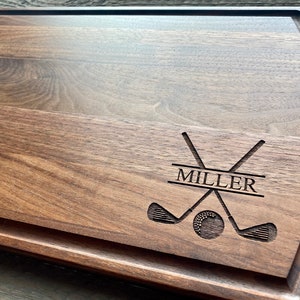 Golf gift, Cutting Board, Fathers Day Gift, Grilling gift, Personalized Cutting Board, Golfing, Golfer, Gift for dad