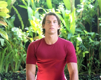 MILAN Men Movement Shirt - Yoga Shirt for Men, Rashie, Yogawear, Activewear for Men