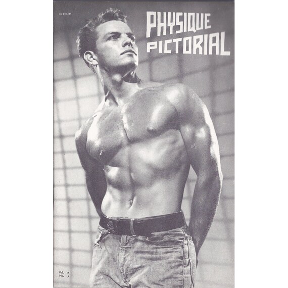 Items similar to Vol.14 No.2 - Uncirculated - Vintage Issue Of Physique Pic...