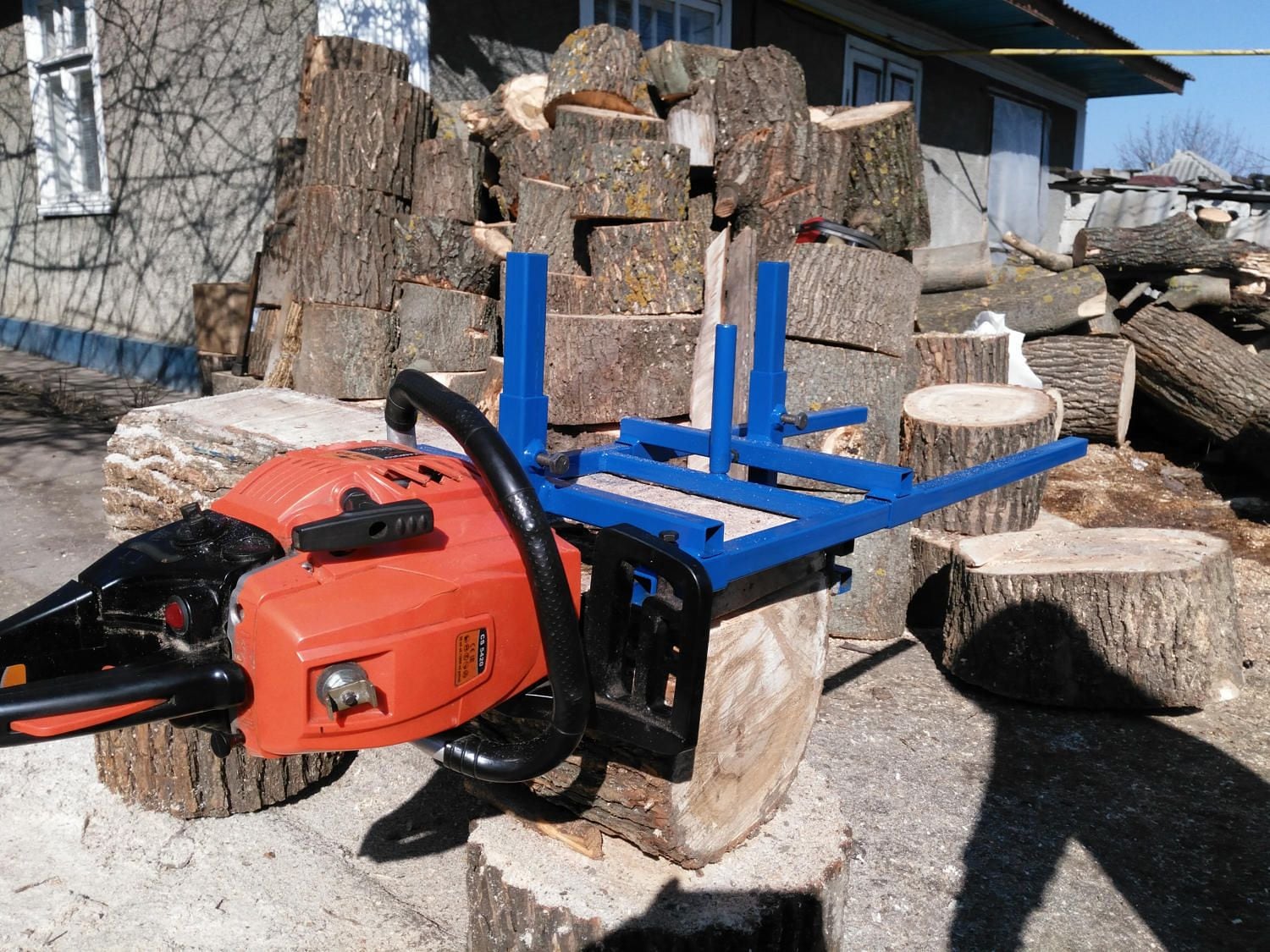 Portable Chainsaw mill attachment for lumber making 18 Etsy
