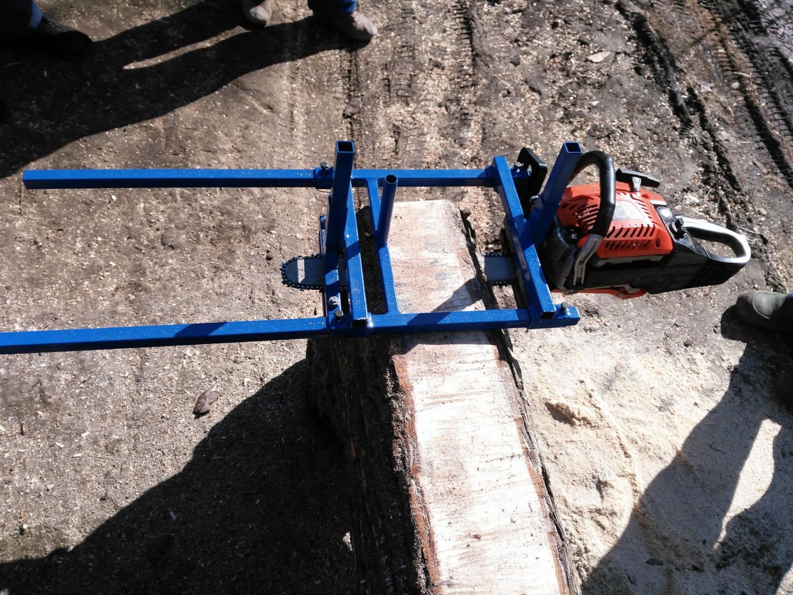 Portable Chainsaw mill attachment for lumber making 18 Etsy
