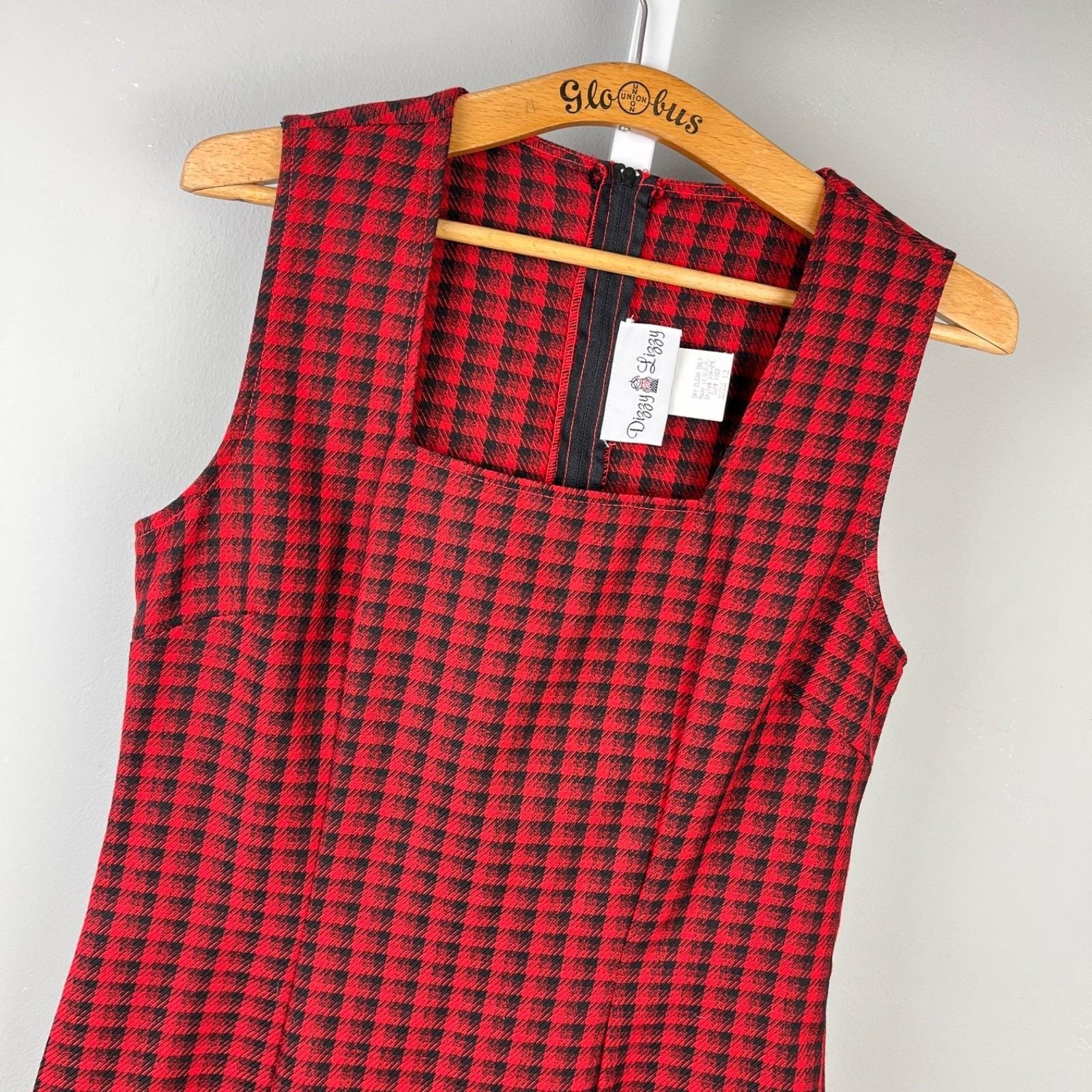 Goth Plaid Dress - Etsy
