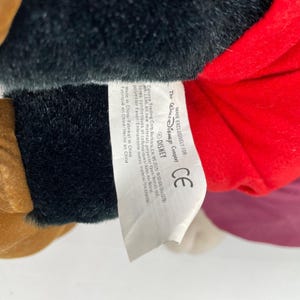 Peluche vintage Disney peluche sorcier Mickey Mouse Fanntasia 17 po. image 5