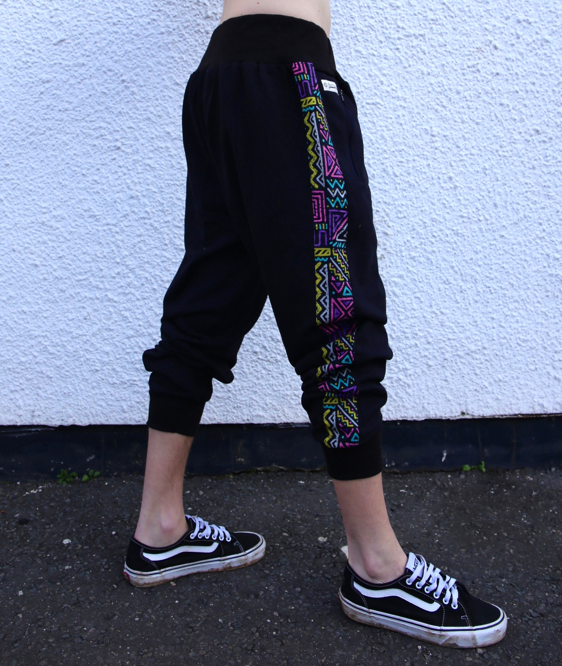 JACKFRUIT Tracksuits - Black - Unisex - Aesthetic Aztec Pants