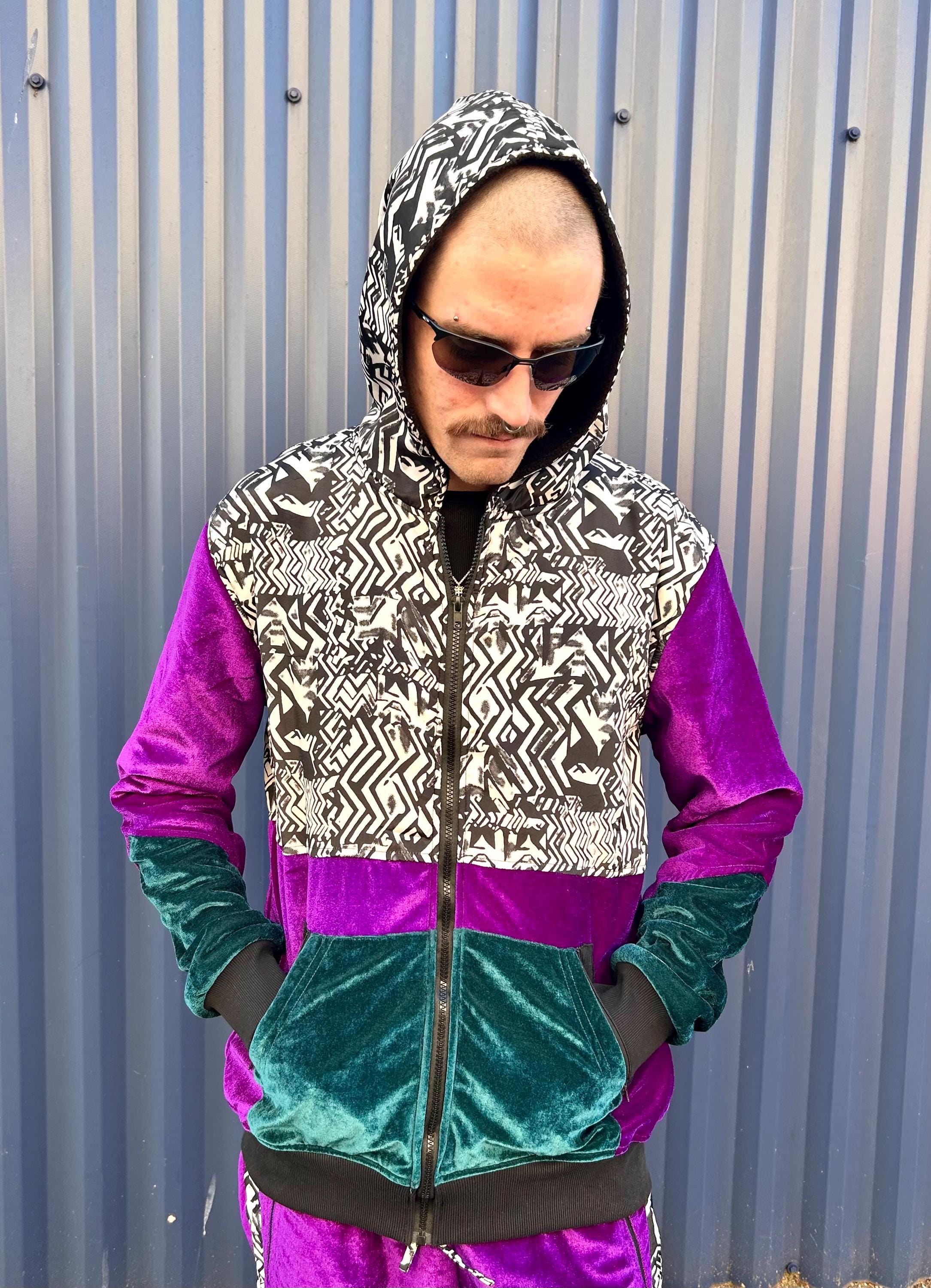 Cozy Velvet Shell Suit Hoodie - Aesthetic Kawaii 90s Streetwear Cozy Velvet Shell Suit Hoodie - Aesthetic Kawaii 90s Streetwear