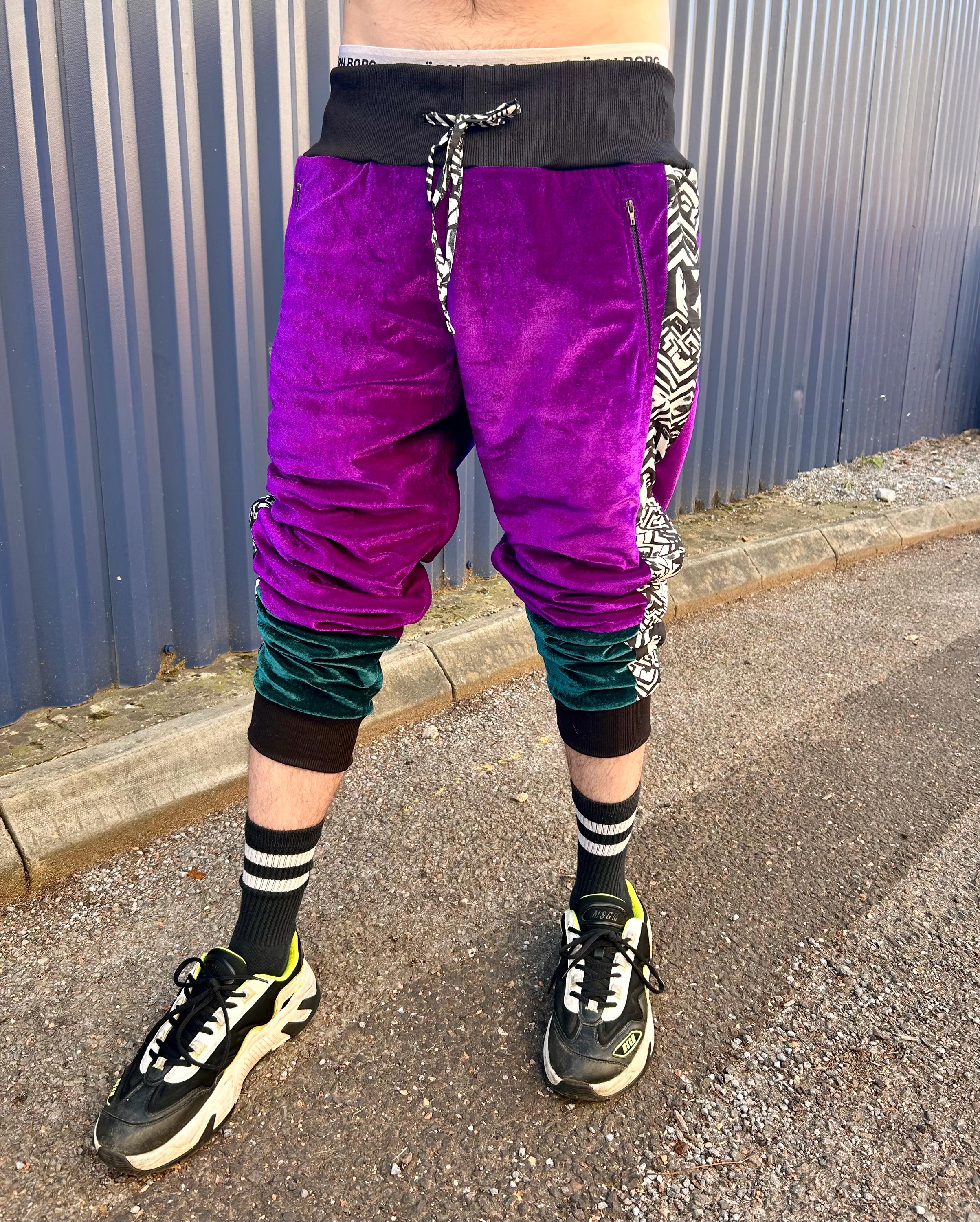 JACKFRUIT Cozy Velvet Loungers - Pimp Velour Tracksuit Festival