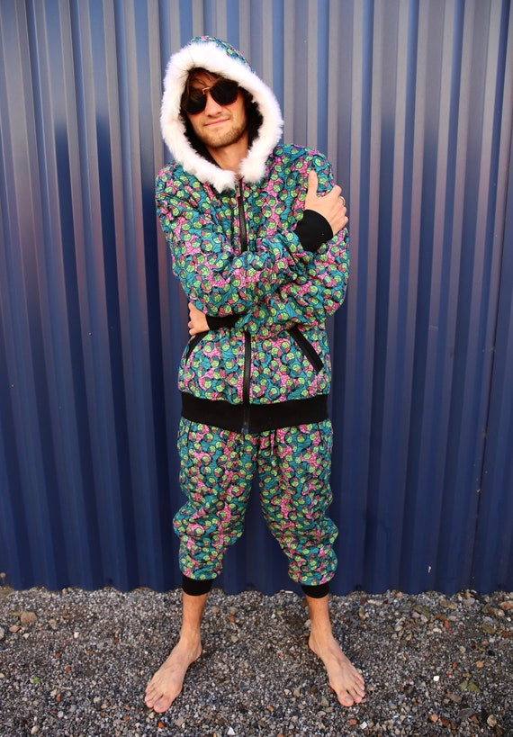 JACKFRUIT Pantalones de invierno Afro Disco Pantalones Fresh Prince Festival de los anos 80 Ropa estetica Kawaii de los anos 90 Hip Hop Ropa de calle acogedora Ropa de salon Etsy Espana