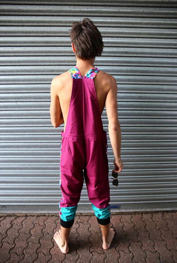 JACKFRUIT Deluxe Dungarees - 80s Fresh Prince Adult Overalls 90s