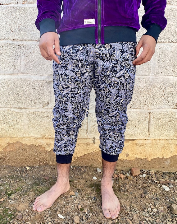 JACKFRUIT Reversible Velvet Loungers - Purple - Pimp Velour