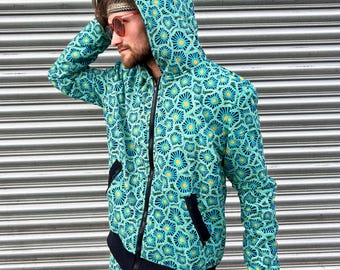 Vintage Alpine Designs Outdoor Jacket S 80s Padded Ski White