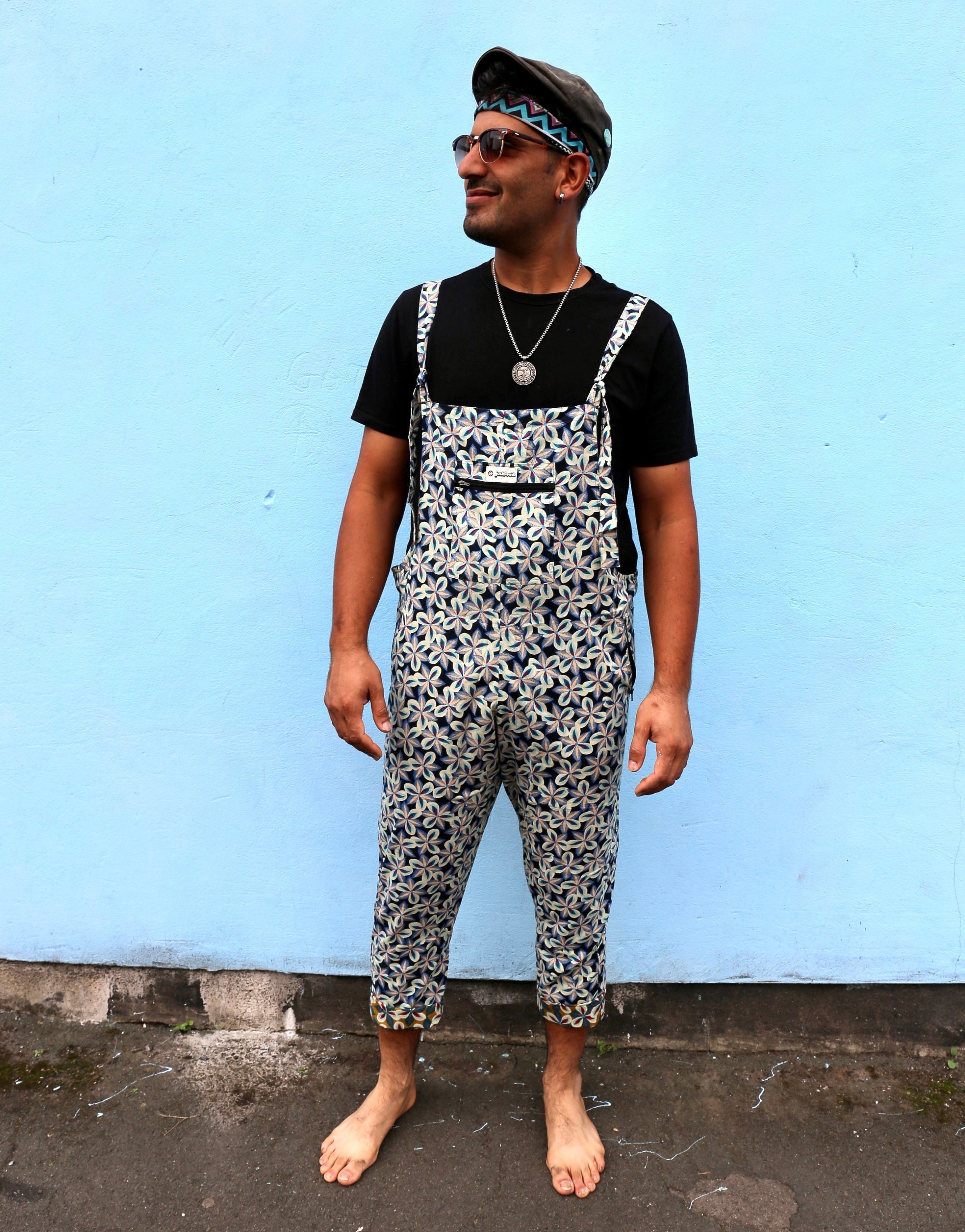 Overalls Women, Wide Leg Jumpsuits, Palazzo Pants, Boho Dungarees, Floral  Trousers, African Clothing 