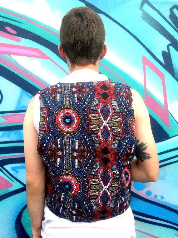 JACKFRUIT Waistcoat Urban Fox Blue 
