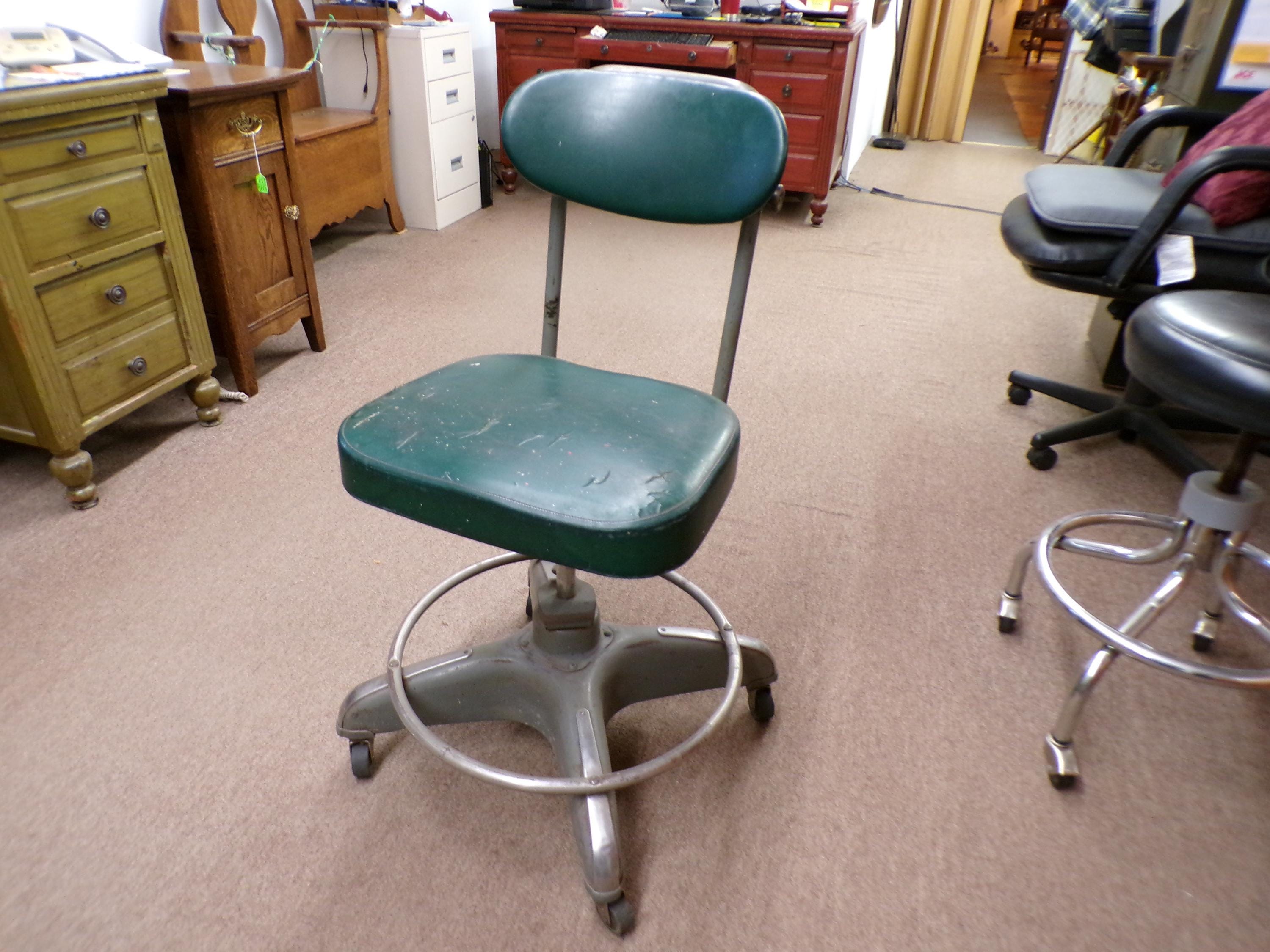 Mid Century Desk Chair - Etsy