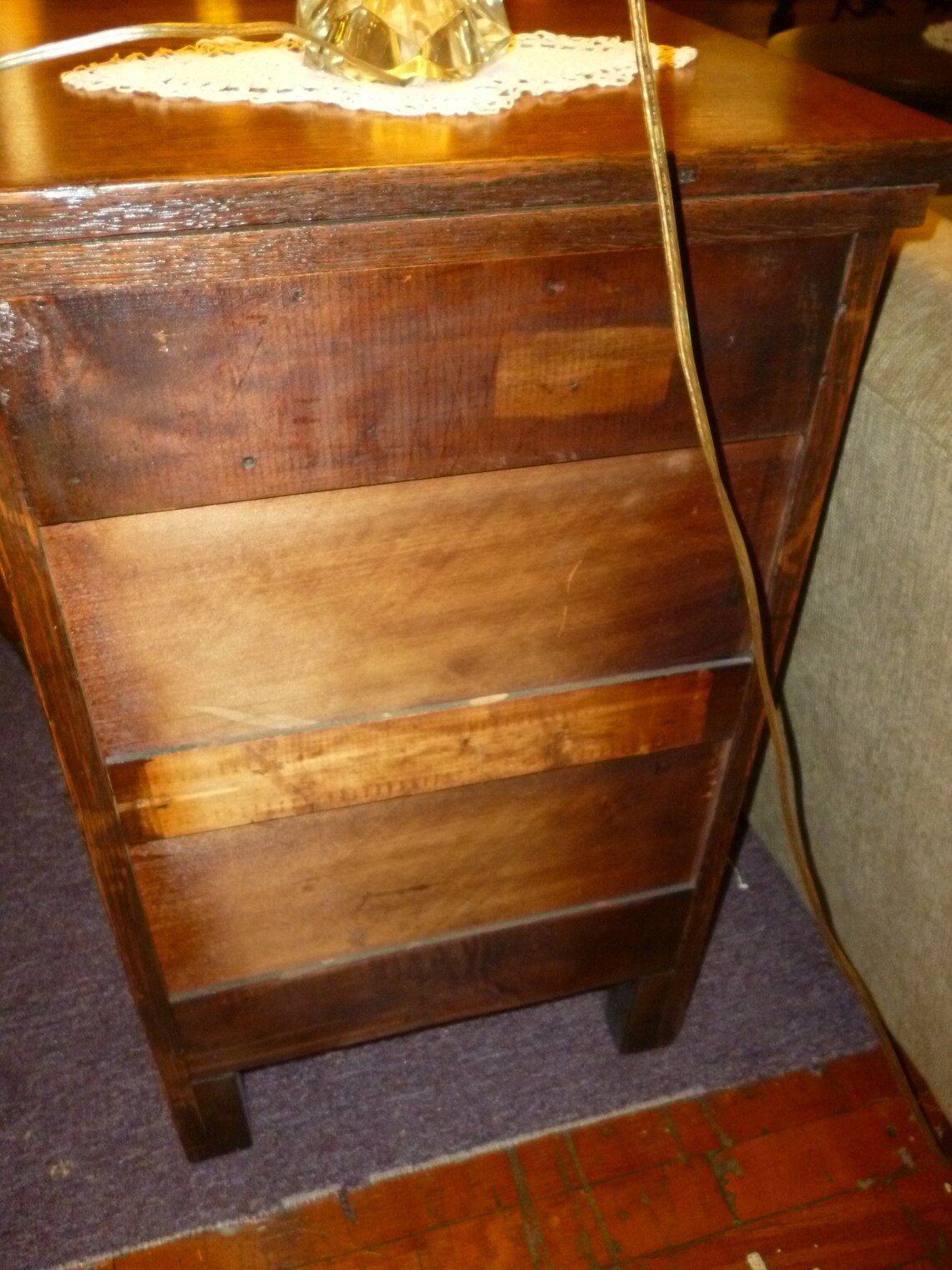 Antique Oak Nightstand Washstand Dresser 1900's refinished Etsy