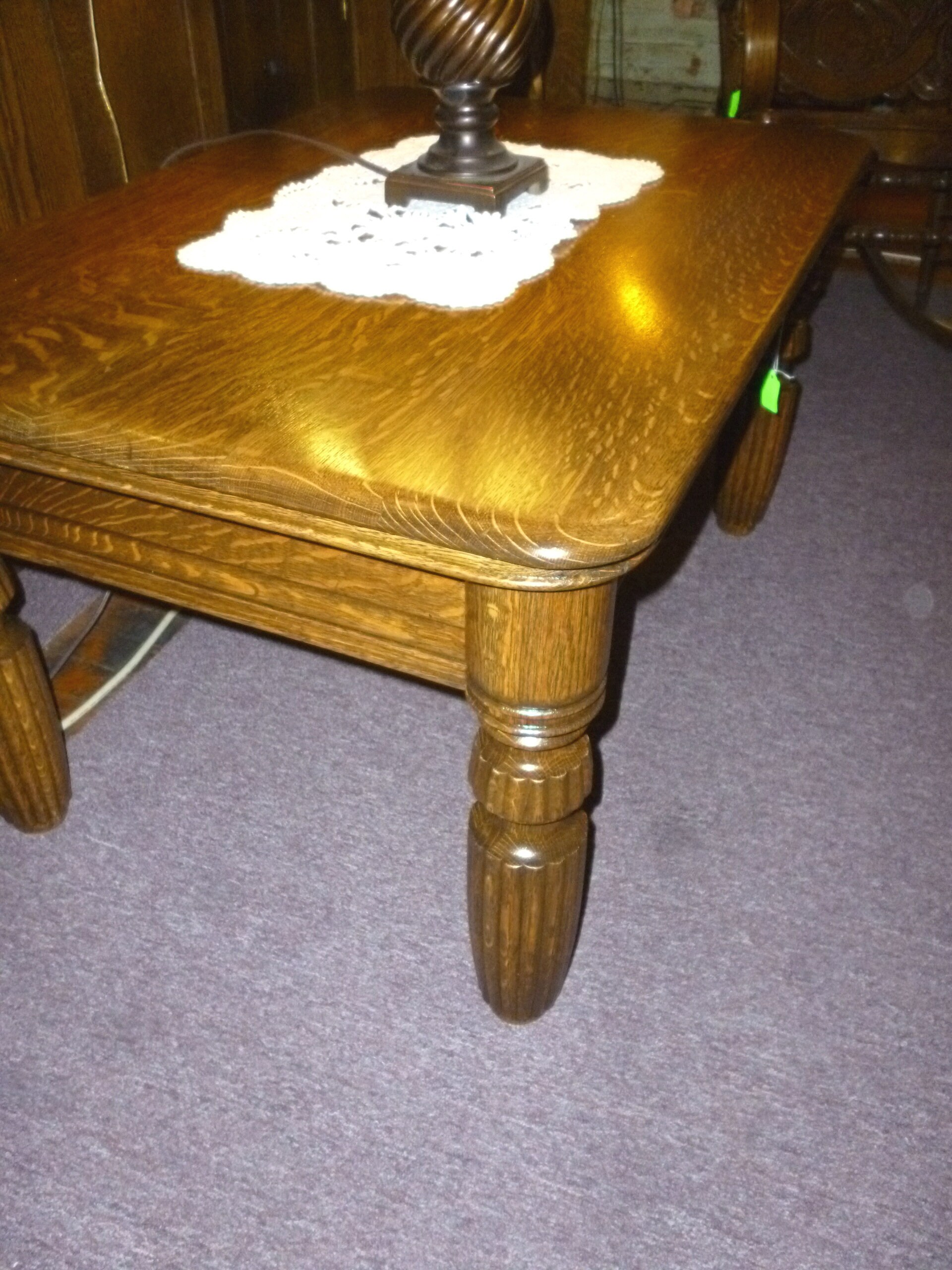 Quarter sawn oak coffee table deals