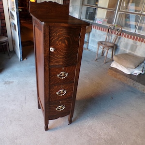 Antique oak Lingerie dresser refinished shipping calculator incorrect buyer to contract and pay freight co. for shipping