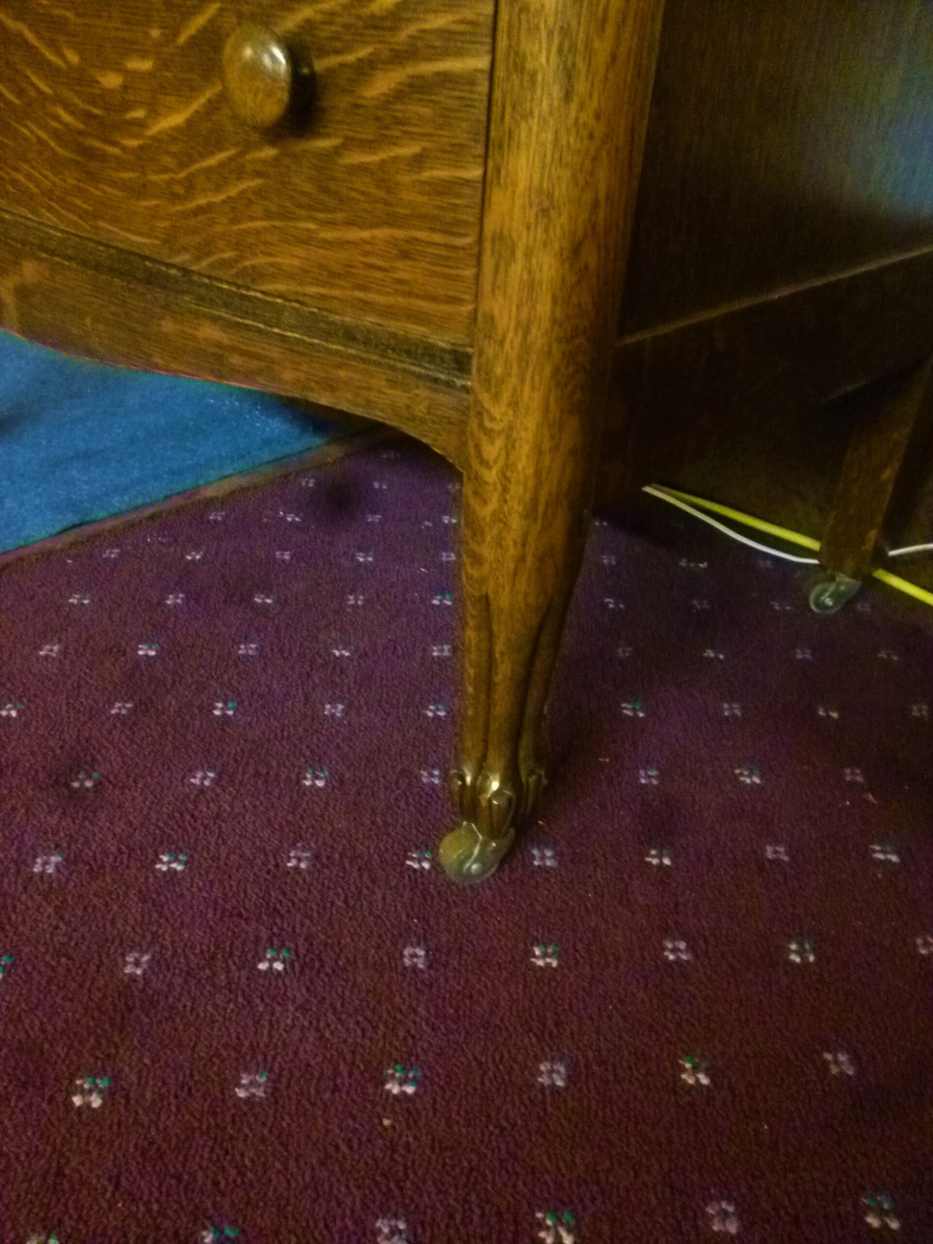 Antique Oak Dresser Bureau W/ Beveled Edge Mirror 1900's Etsy