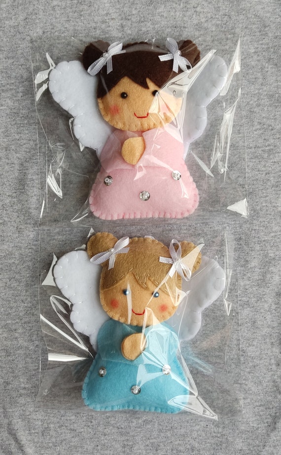 フェルト天使の飾り、クリスマス装飾ハンドメイド、クリスマスギフト