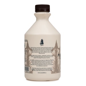 Pure Organic Maple Syrup, 1L. Unblended & Single Forest from Quebec, Canada. image 3
