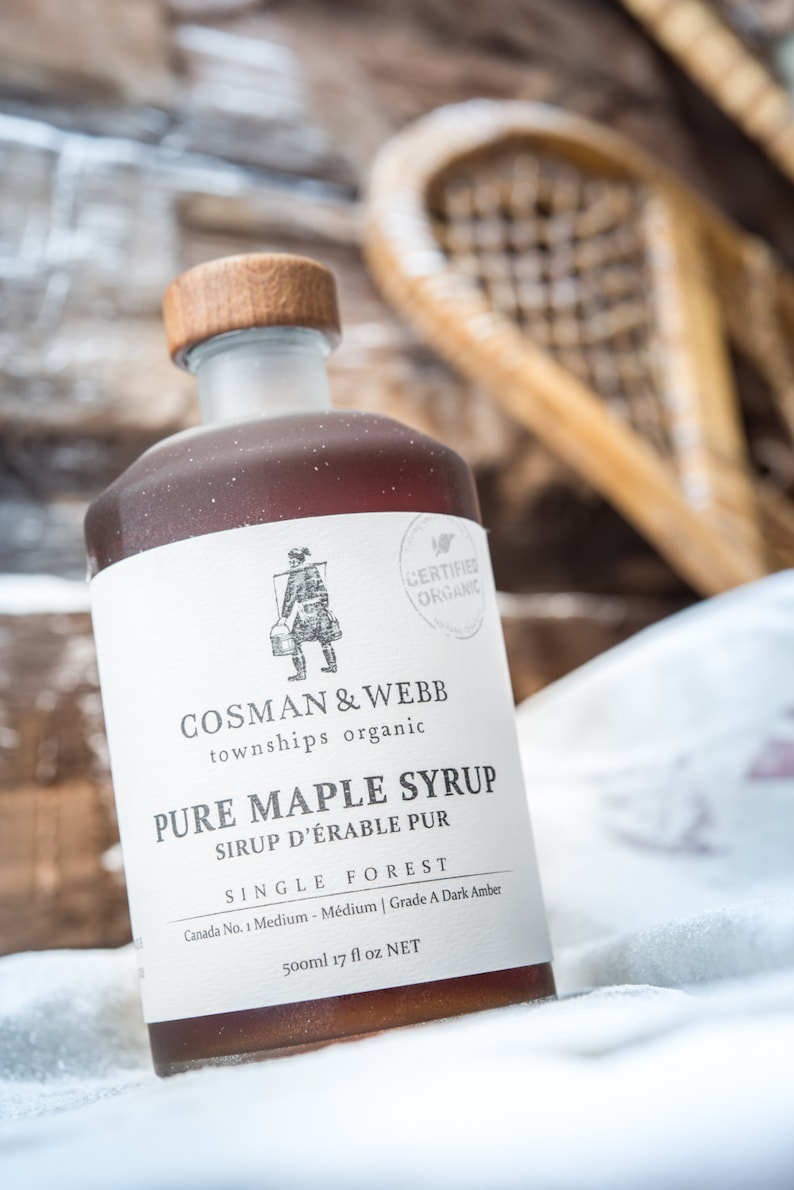 Pure Organic Maple Syrup. Unblended & Single Forest from Quebec, Canada. image 1