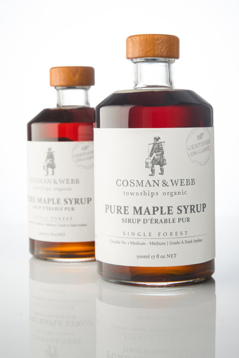 Pure Organic Maple Syrup. Unblended & Single Forest from Quebec, Canada. image 3