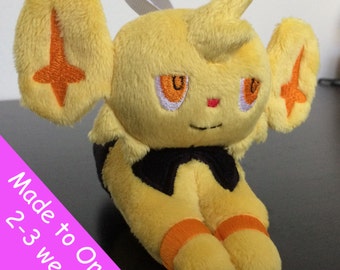 shiny luxray plush
