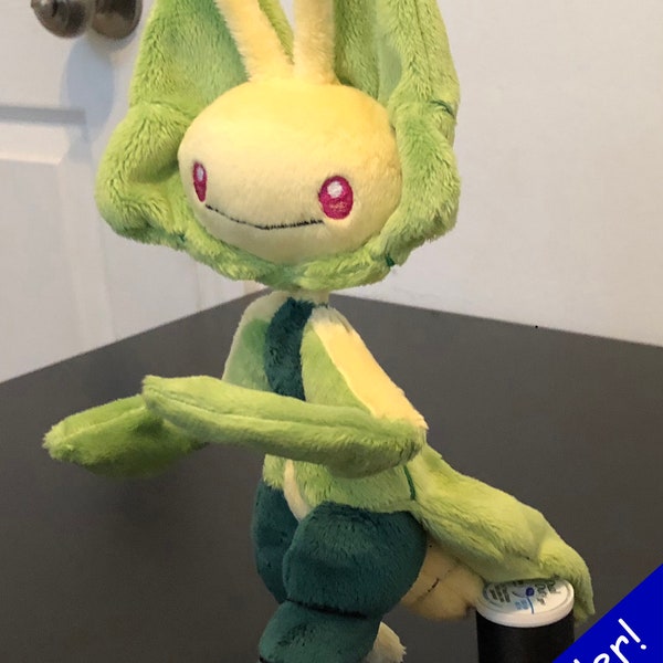 Leavanny 12" Poseable Handmade Custome Pokemon Plush