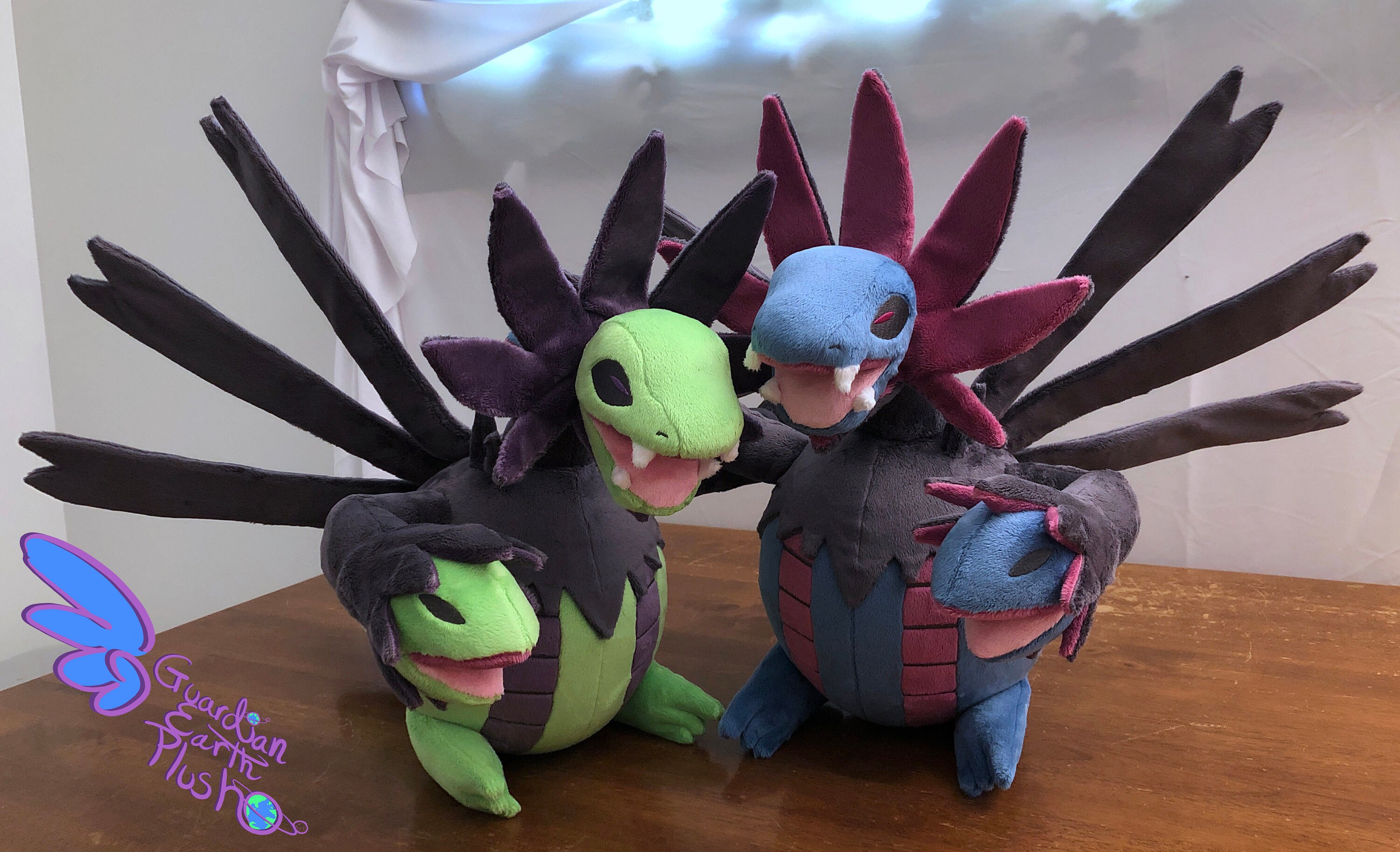 Hydreigon Handmade Custom Pokemon Plush 16 Etsy