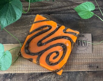 MATI / Anillo de vidrio fundido / Bandeja de llaves, hecho a mano y apto para veganos