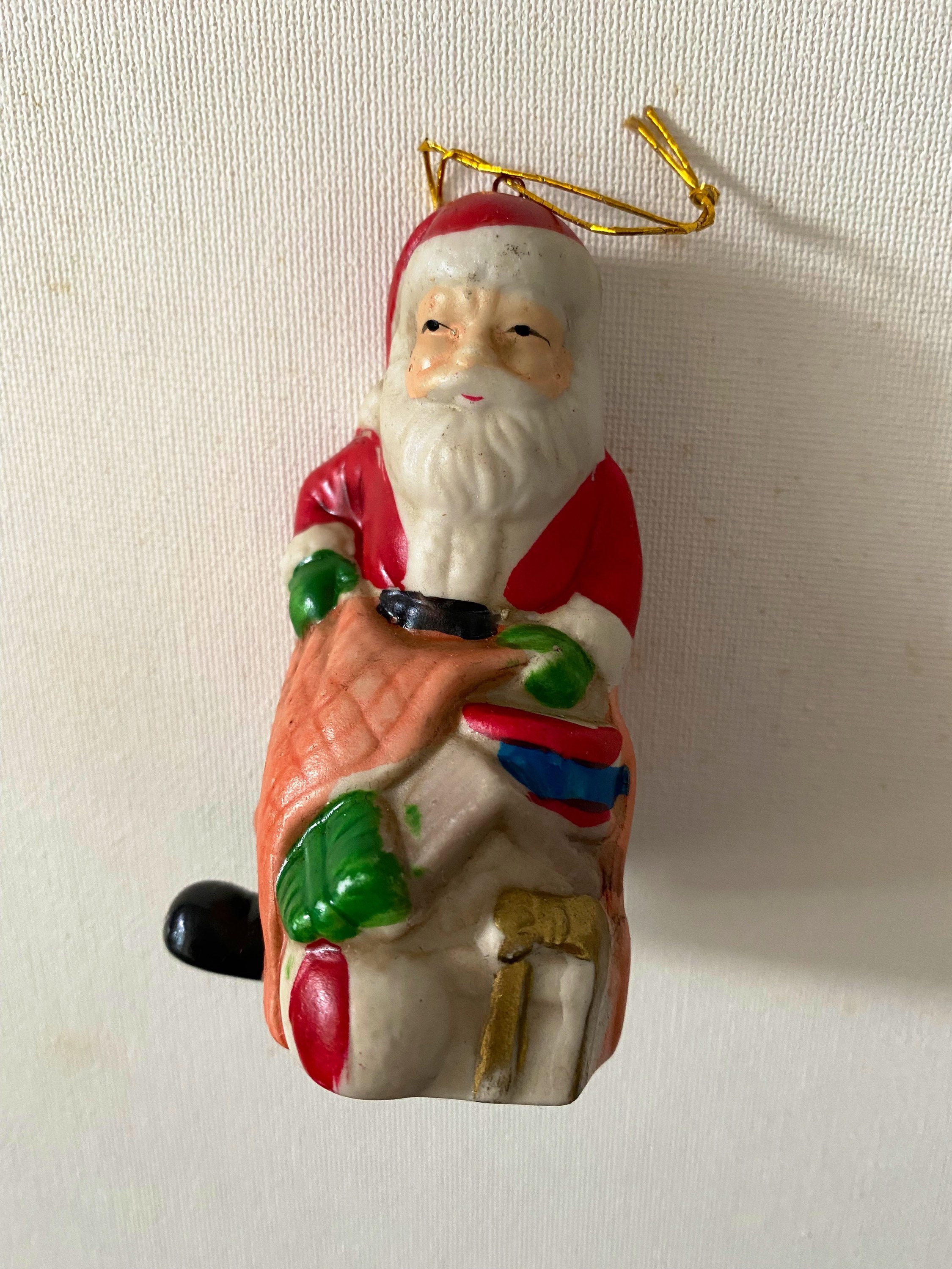 Old World Santa Ornaments Set of 3 Porcelain Bisque - Etsy