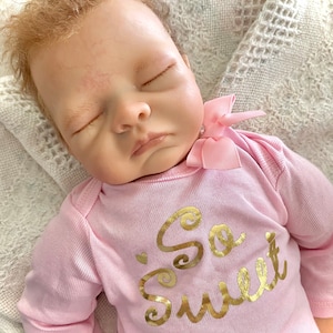 Meadow Reborn Doll, Rooted Hair Reborn, Reborn Doll Hair