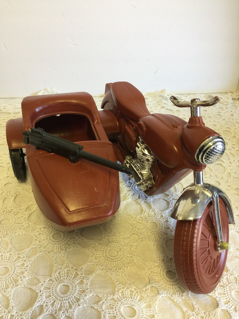 Vintage GI Joe Motorcycle and Sidecar w/machine gun 1966 | Etsy