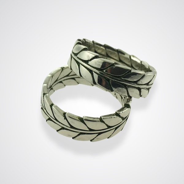 Laurel Wreath Ring – Silver Nature Inspired Jewelry