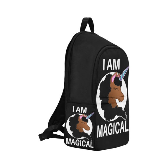 afro puff backpack
