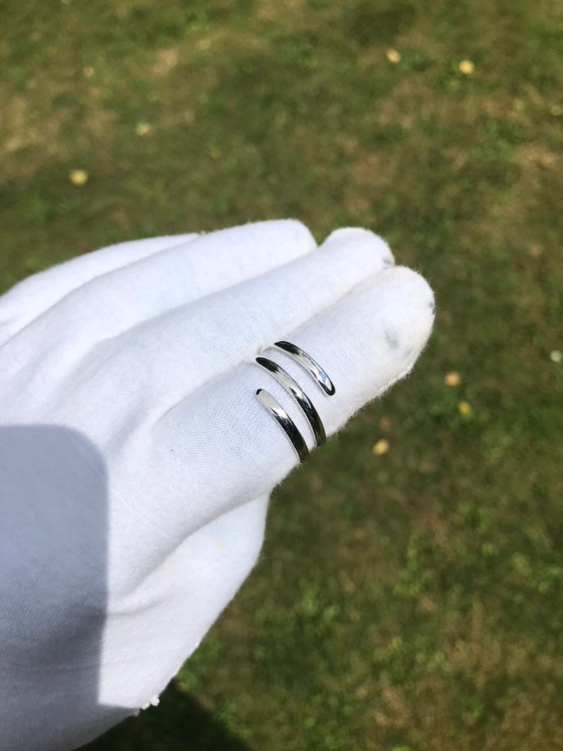 Thumb Ring Sterling Silver Midi Ring Sized To Fit