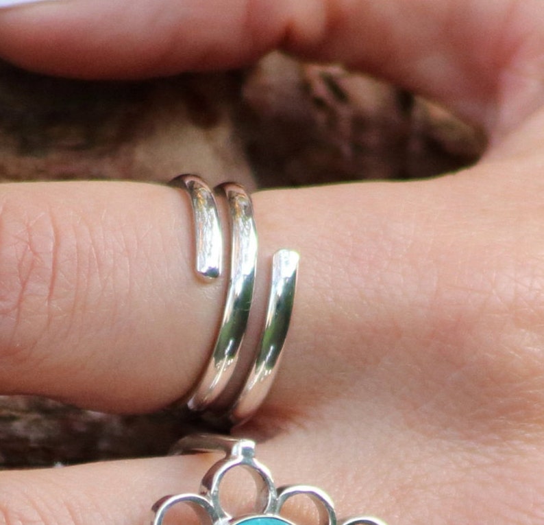 Thumb Ring Sterling Silver Midi Ring Sized To Fit