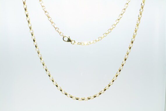Gold Chain 24 Diamond Cut Belcher Chain 